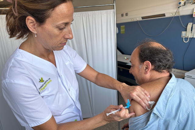 Més del 36% dels professionals s’han vacunat en la campanya de vacunació contra la Grip i la Covid