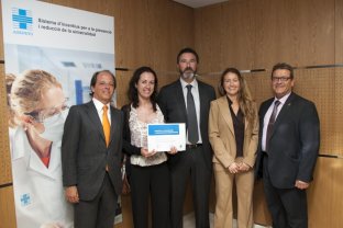 ​Josep Vidal i Mª Carmen Hidalgo van recollir el premi