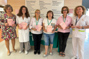 El grup de voluntaries de l'Hospital