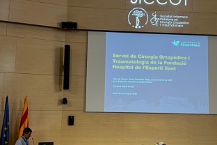 El Dr. Ustes al congrés XXXVII Congrés de la Societat Catalana de Cirurgia Ortopèdica i Traumatologia