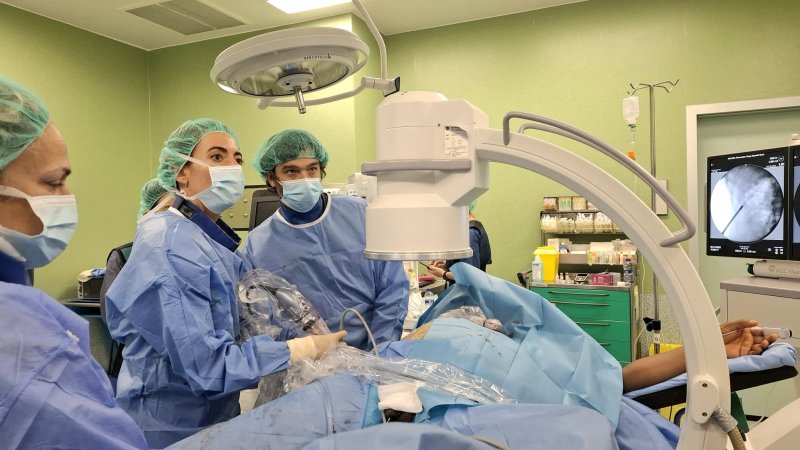 L’equip d’Urologia fa un pas endavant en complexitat quirúrgica
