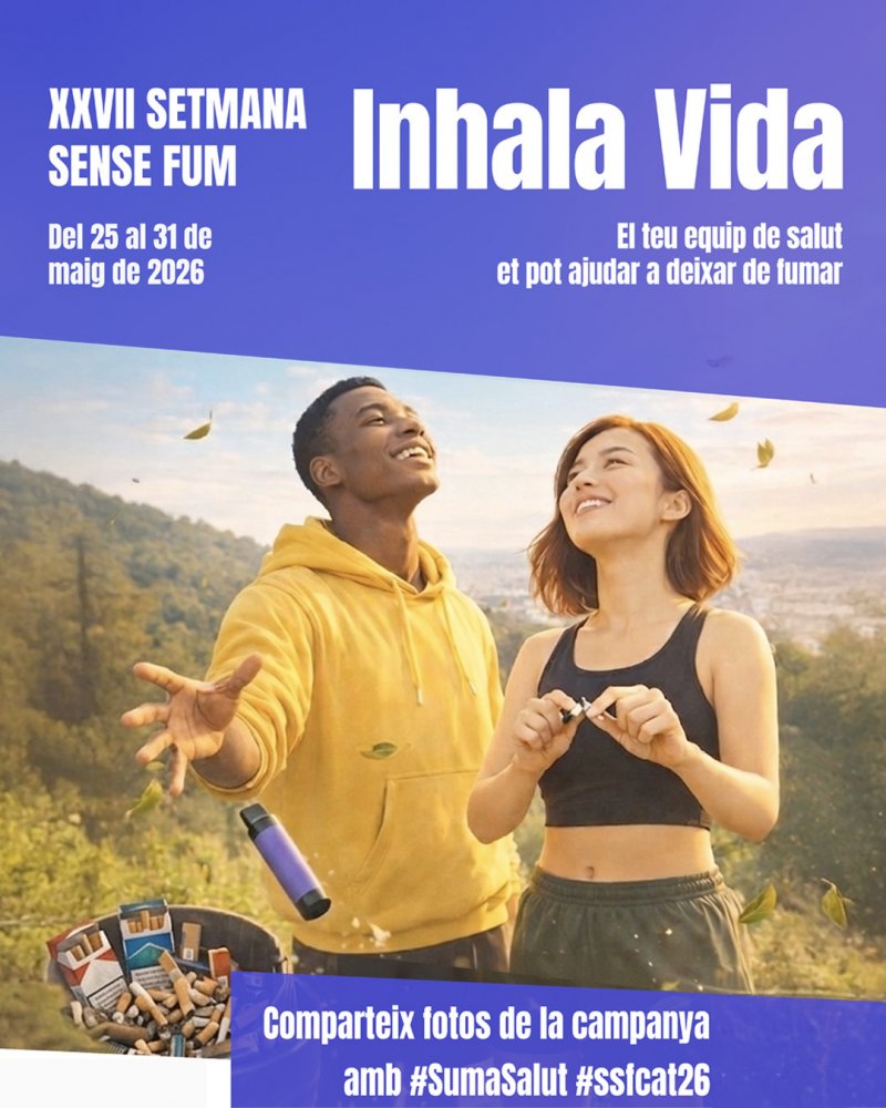 Participa en l’enquesta de la XXVII Setmana Sense Fum