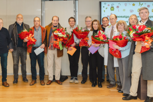 Homenaje a los profesionales que se han jubilado durante el 2024